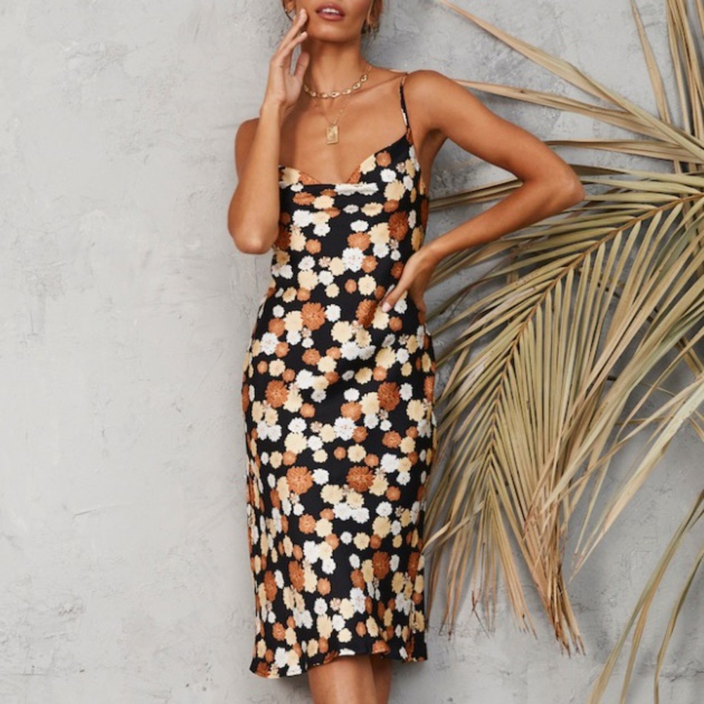 Floral MIDI Dress